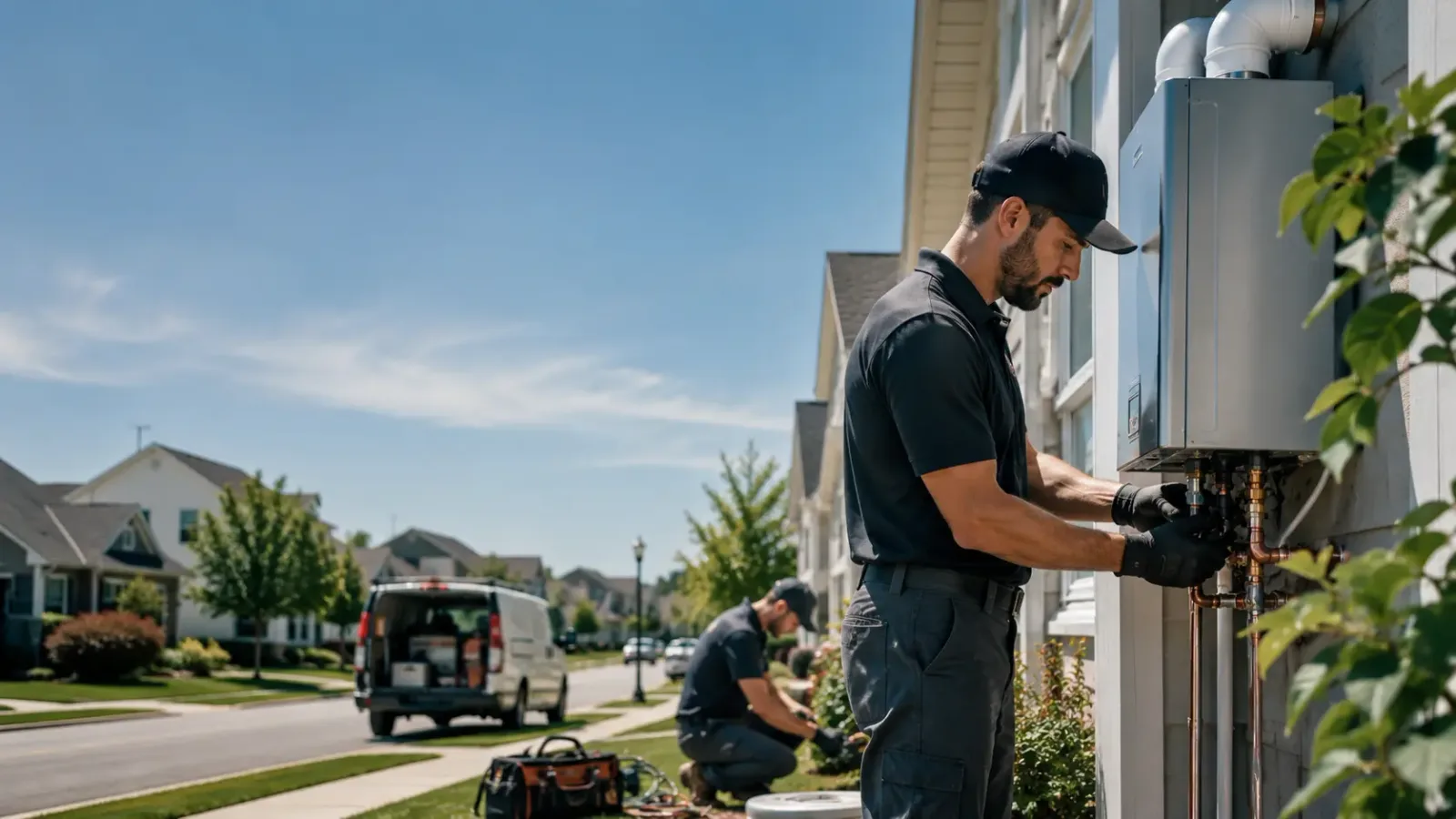 Tankless Water Heater Installation in Hercules, CA